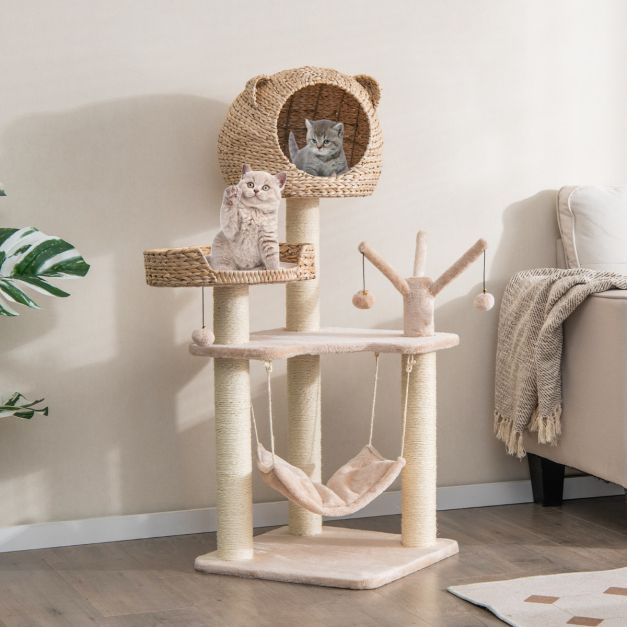 Coast Krabpaal - Kattenpaal - Kattenmand - 121cm Hoog