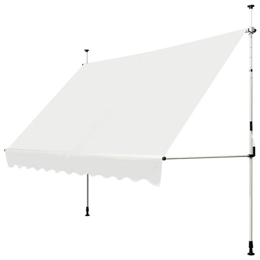 Coast Telescopische Zonluifel - Uitschuifbaar - 300 x 120 cm - Beige