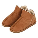 Apollo Home Boots Herenpantoffels – Suède – Maat 43/44 – Cognac