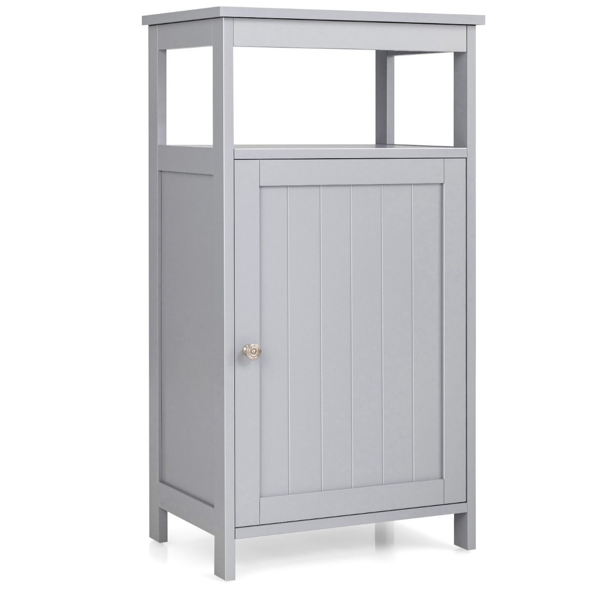 Coast badkamer kast multifunctioneel gratis -staande plank 45 x 30 x 84 cm wit