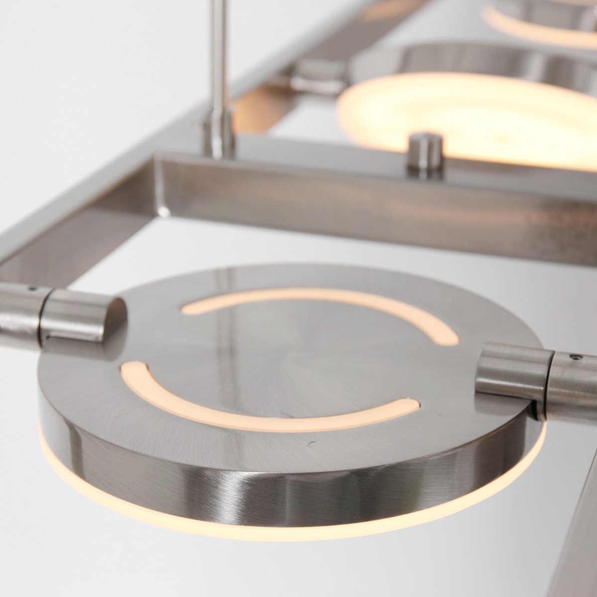 Hanglamp Soleil 3516ST Staal 4000 Lumen | Hoogte instelbaar | Steinhauer | Design en functioneel binnen verlichting