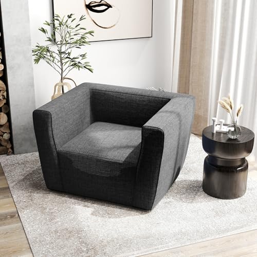 Coast Opblaasbare Fauteuil - Afneembare Hoes - Grijs - 81x104x67 cm