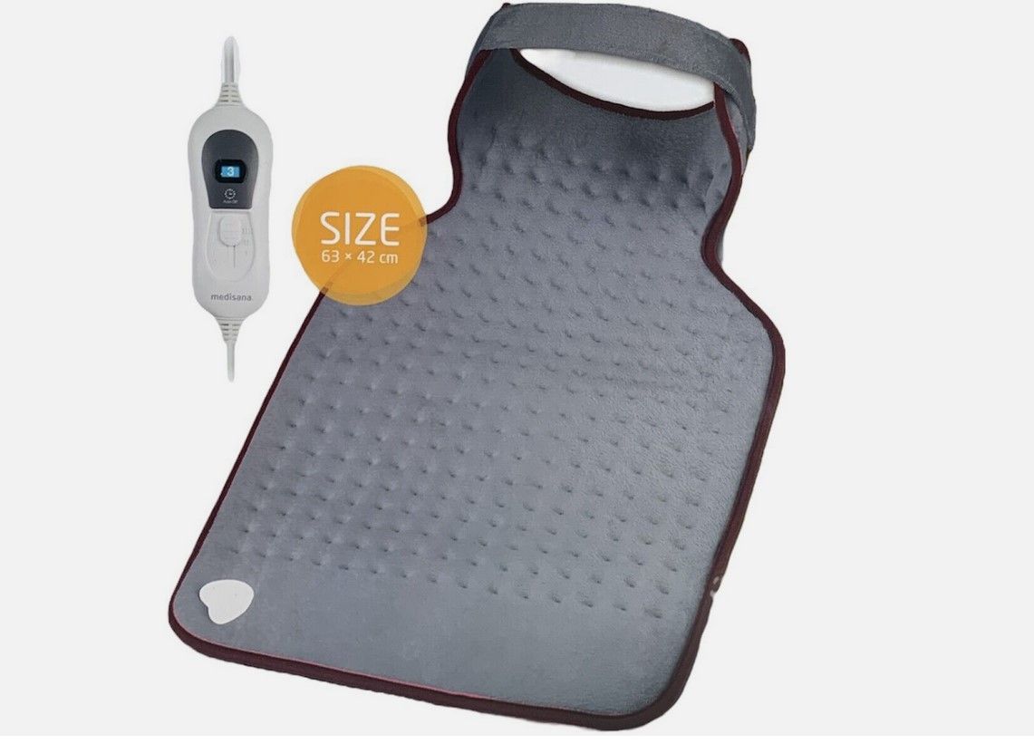 Medisana ecomed HP-46E Rug- en Nekwarmtekussen - Grijs - 63 x 42 cm