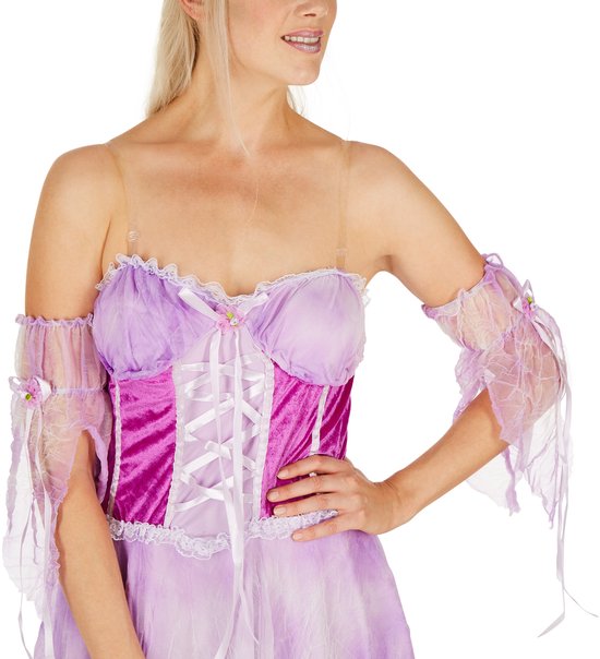 dressforfun - Vrouwenkostuum betoverende fee L - verkleedkleding kostuum halloween verkleden feestkleding carnavalskleding carnaval feestkledij partykleding - 301137