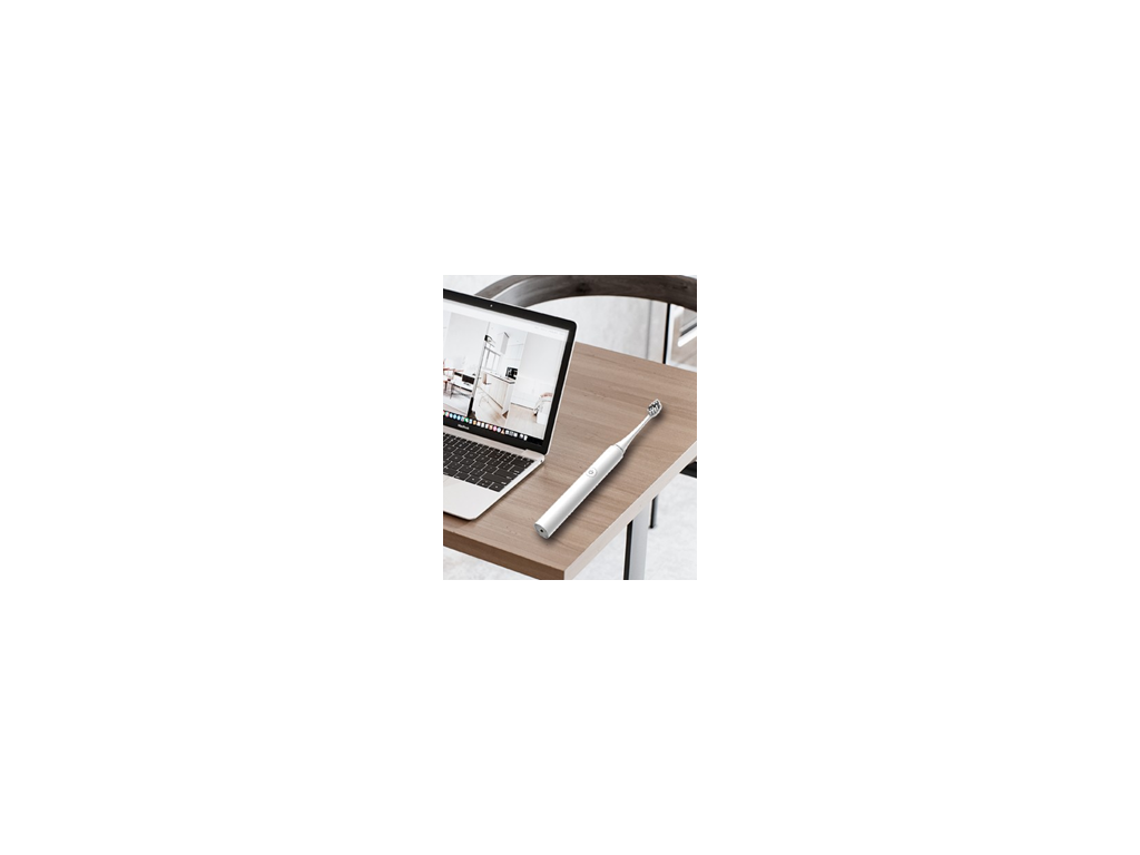 Seago SG-972-S2 Sonische Elektrische Tandenborstel - Wit - 26,9 x 2,6 x 2,6 cm - 40.000 Trillingen p/min - 5 Poetsstanden - 2 Opzetborstels