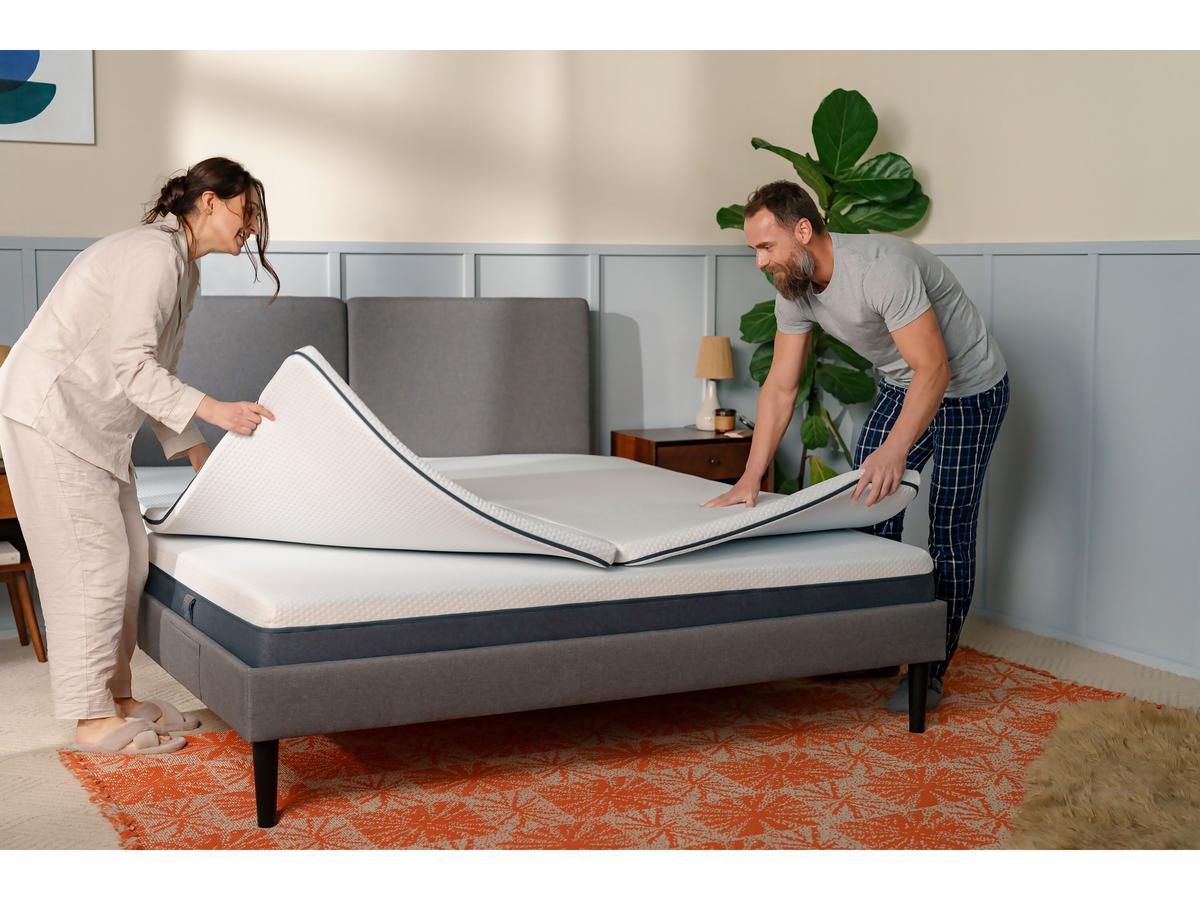 Emma Flip Topper - Twee-in-één Comfort - maat 120 x 200 cm
