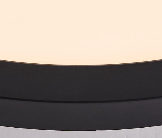 Brilliant Tuco - Plafondlamp - LED 16W - 3000K - Zwart/Wit