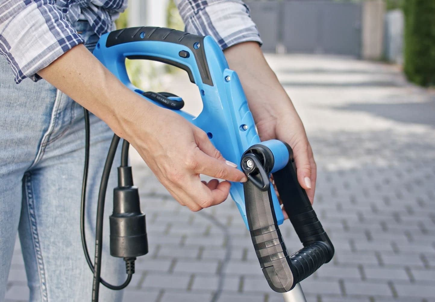 Elektrische Onkruidborstel EFB-675 - Voegborstel Inclusief 2 Borstelwielen 400 Watt