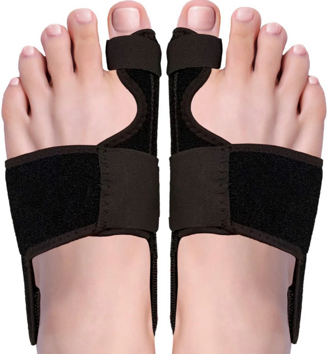 Garpex® Grote Teencorrector - Teenspreider met Spalk - Verstelbaar - Wasbaar