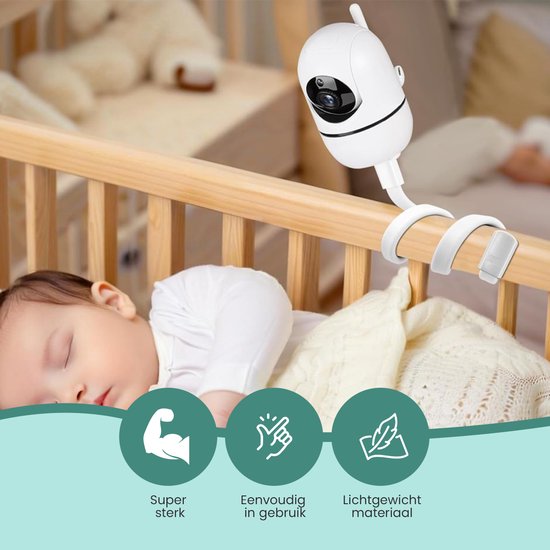 Innovaland - Babyfoon houder - Universeel - Flexibel - Camera Babyfoon houder - Baby Phone - Standaard - Baby Monitor houder