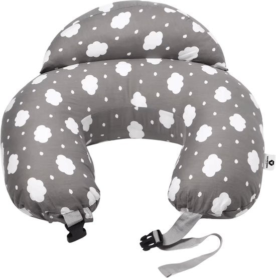 Vulpes Goods® BabyCare - Voedingskussen - Zwangerschapskussen incl. afneembare hoes - 3in1 - Uniek Design