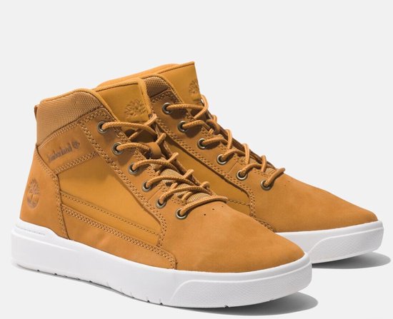 Timberland ALLSTON MID LACE UP SNEAKER WHEAT NUBUCK Heren Veterschoenen - WHEAT - Maat 40