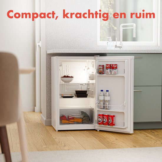 KitchenBrothers - Koelkast - 88L - Tafelmodel - Wit