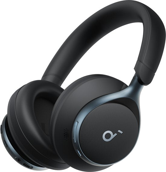 Anker soundcore Space One Draadloze Headset - Noise Cancelling - Zwart