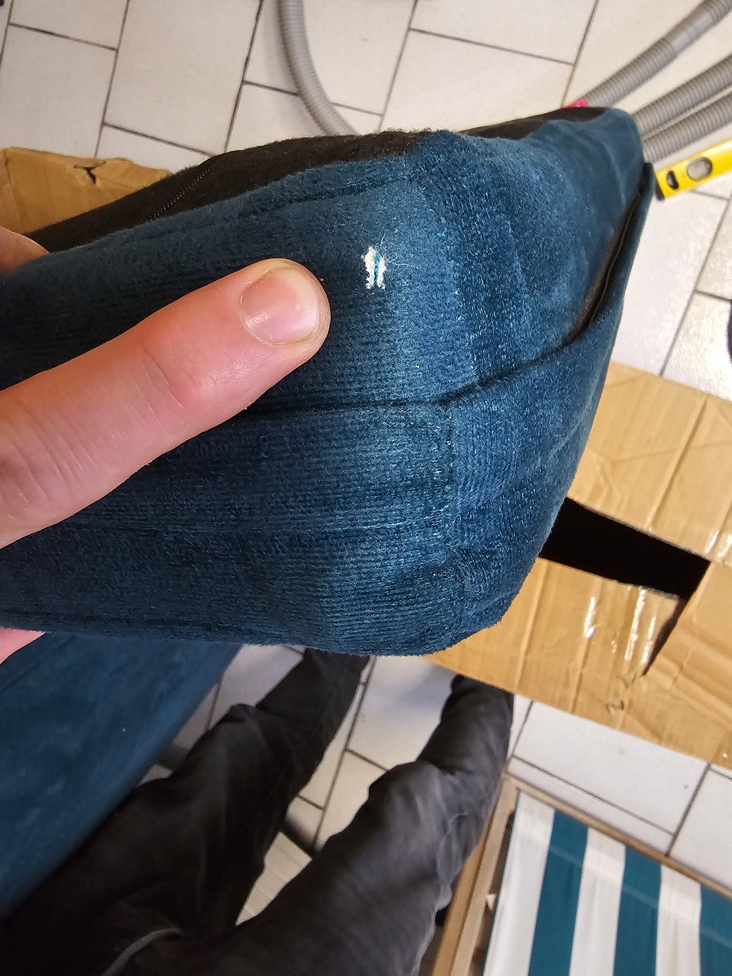 Atelier Del Sofa Slaapbank Sando - Petrol Groen - 1-zits - Verstelbaar