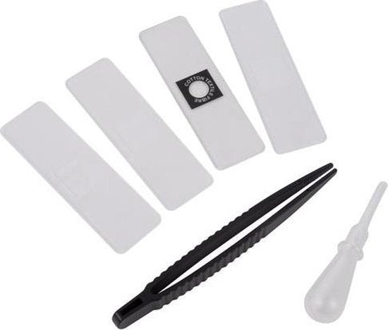Velleman Microscoop voor smartphone, 50 - 400x vergroting, instelbare focus, met reflecterende led, ideaal voor onderzoek van planten, mineralen, insecten en meer