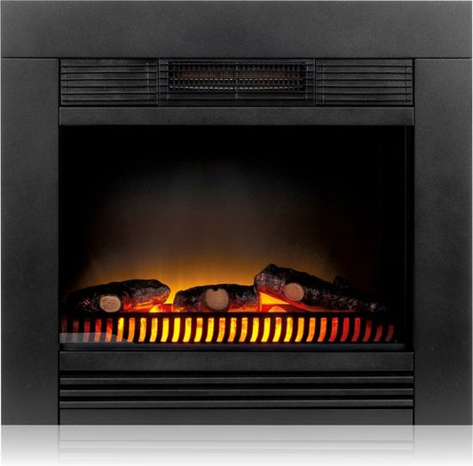 Classic Fire Sfeerhaard - Elektrisch - 1800W - 20 m²  - LED - 67 x 23 x 62 CM - Zwart