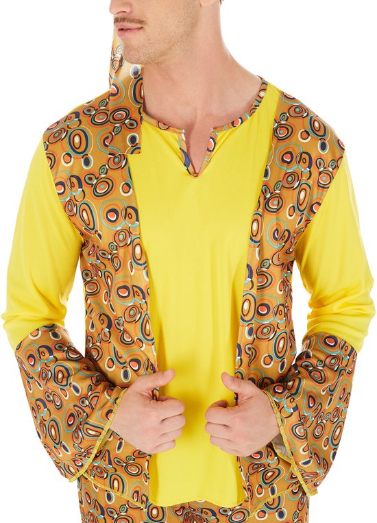 dressforfun - herenkostuum discoster S - verkleedkleding kostuum halloween verkleden feestkleding carnavalskleding carnaval feestkledij partykleding - 300957