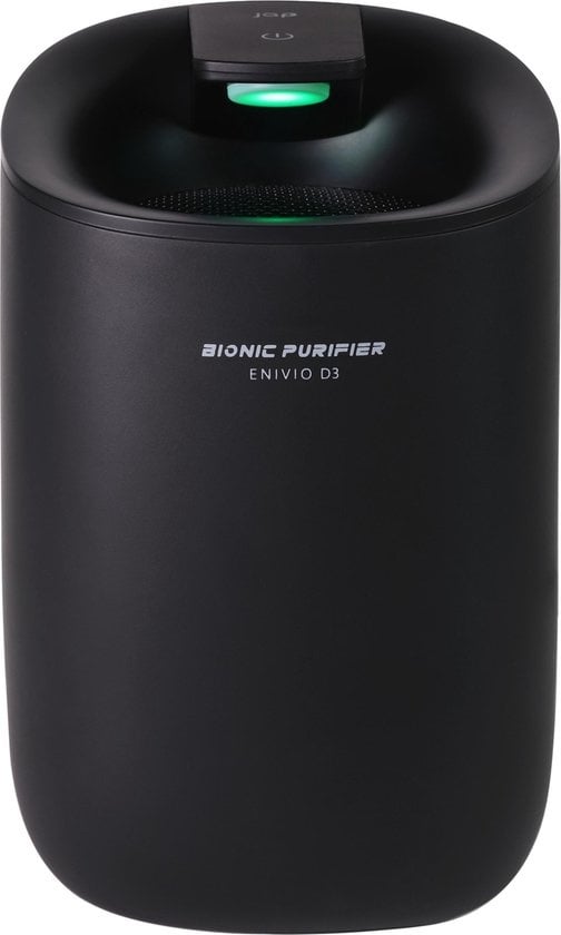 JAP Appliances Enivio D3 - Stille Luchtontvochtiger (<35 dB) voor in de slaapkamer en badkamer - 300ml per dag - Geschikt voor ruimtes tot 15m² - Zwart