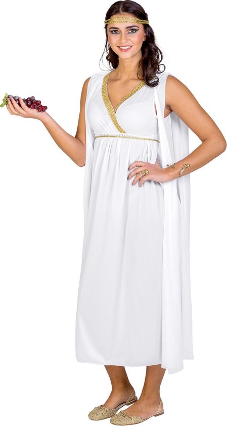 dressforfun - vrouwenkostuum Griekse schoonheid Penelope XXL - verkleedkleding kostuum halloween verkleden feestkleding carnavalskleding carnaval feestkledij partykleding - 300494