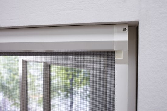 Bruynzeel Rolhor Raam S700 68x155 cm – Wit – Insectenhor met Cassette – Geschikt voor Houten en Kunststof Kozijnen