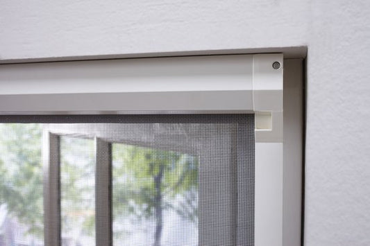 Bruynzeel Rolhor Raam S700 68x155 cm – Wit – Insectenhor met Cassette – Geschikt voor Houten en Kunststof Kozijnen
