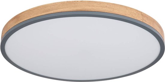 Globo plafonniere Doro - grijs - metaal - 60 cm - ingebouwde LED-module - 416080WD4R-CCT