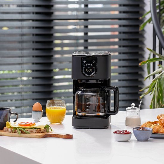 Princess 246060 Koffiezetapparaat – 1.5L - 10-15 koppen – Filterkoffiezetapparaat - Zwart