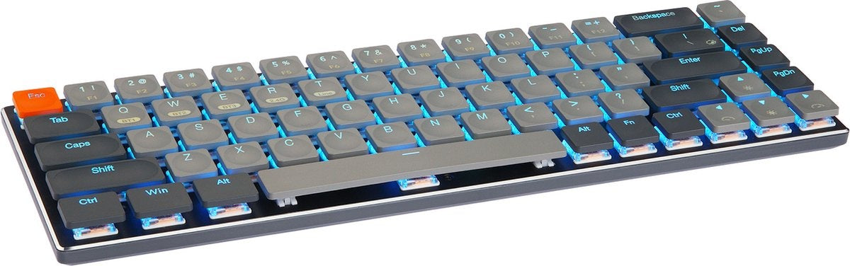XINMENG RF-68MINI Draadloos Mechanisch Toetsenbord - 68Keys - Bluetooth/2.4G/Line 3modes - Low Blue Switch - RGB LIGHT - Windows/Mac - QWERTY - Lichtgewicht en draagbaar