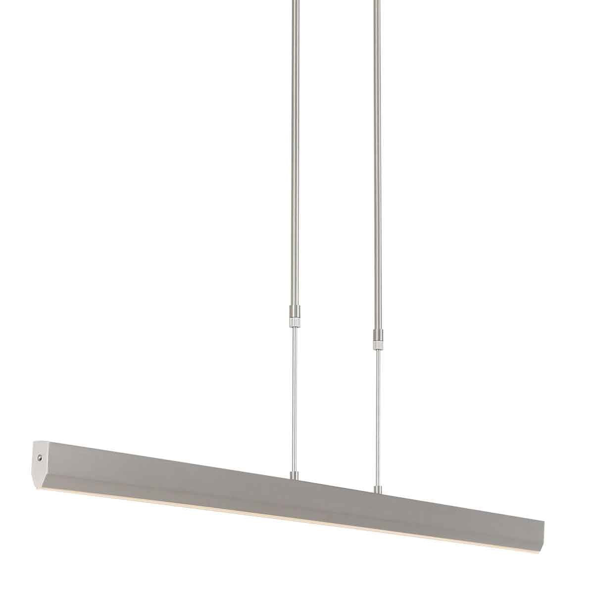 Hanglamp Zelena 3656ST Staal, Hoogte instelbaar, Lichtkleur instelbaar, Modern, Steinhauer