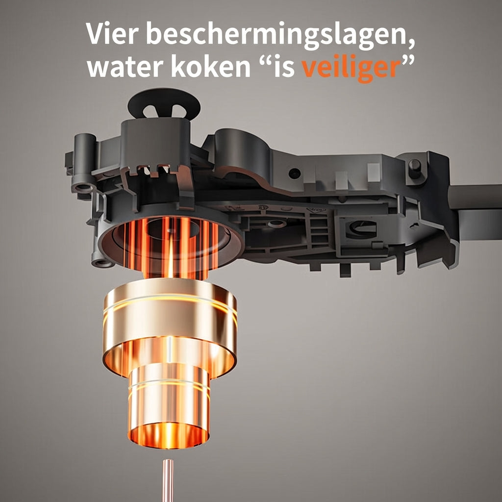 Ochama elektrische waterkoker - 1,7 liter - 1500 W