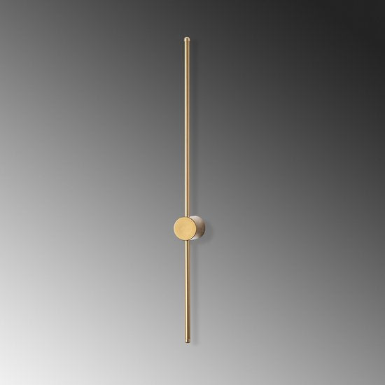 Asir - Wandlamp - Goud - 10 x 91 x 7 cm