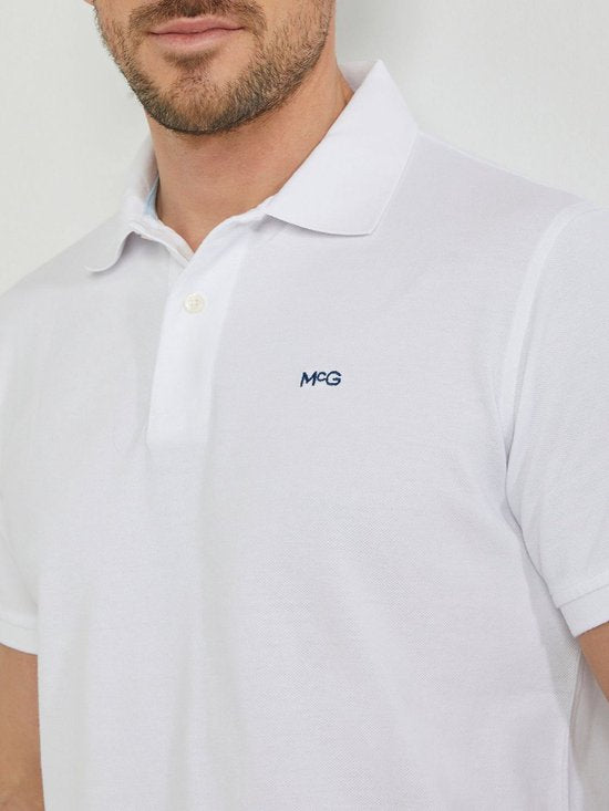 McGregor Piqué Polo Wit - Maat 3XL - Heren