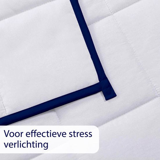 Kalm Tweepersoons Verzwaringsdeken 13 KG - 200 x 220 CM - 7-laags design - Verzwaarde Deken - Weighted Blanket - Zware Deken
