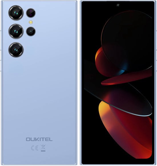 Oukitel C61 Pro 17,5 cm (6.88") Hybride Dual SIM Android 15 8 GB 256 GB 5150 mAh Blauw