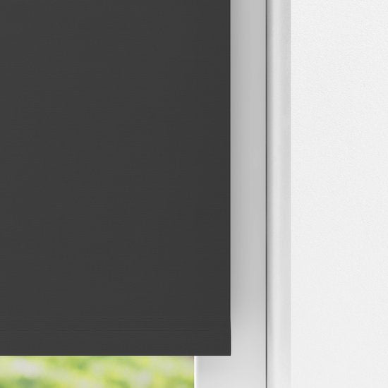 VONROC SMART BLINDS - Elektrisch rolgordijn - Uitbreiding - 80 x 190 - Zwart – Zonder afstandsbediening en oplaadkabel
