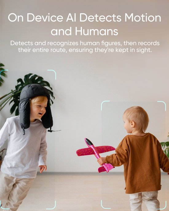eufy Security - Indoor Cam C220 - Beveiligingscamera met 2K resolutie en 360° PTZ