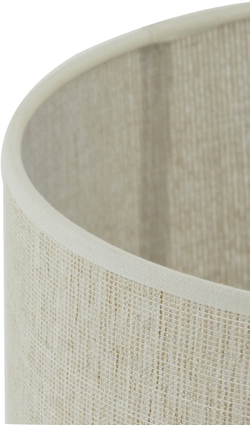 Light & Living Lampenkap Breska - 35x30x35 (BxHxD) - Textiel - Zandkleur