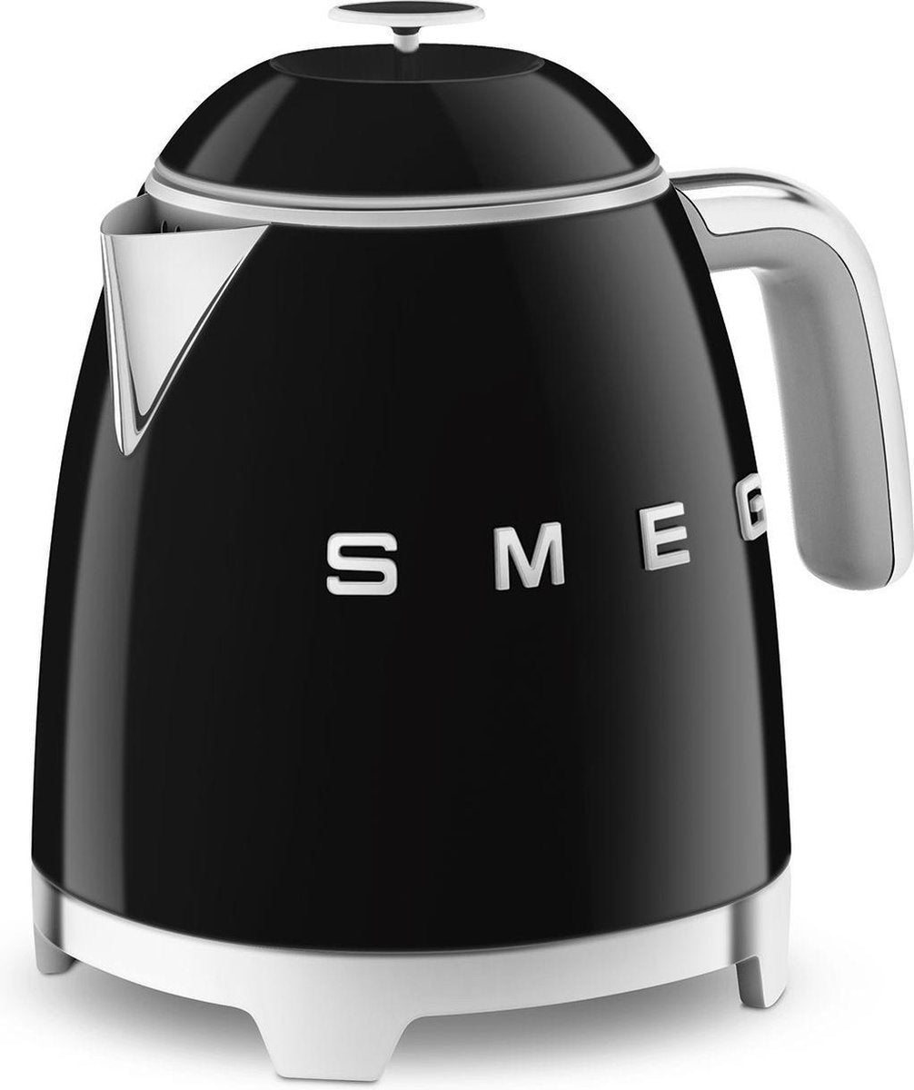SMEG KLF05BLEU Waterkoker - 0.8L - Kunststof - BPA vrij - 20x20x15.20 cm - Zwart