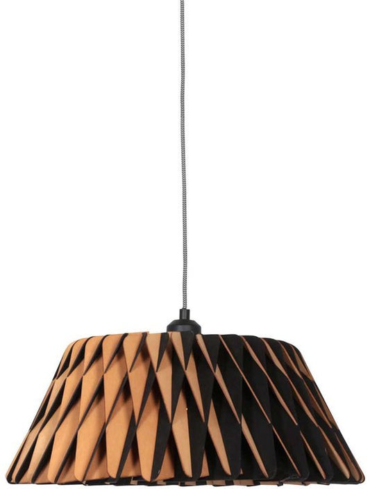 Anne Lighting - hanglamp - Maze - naturel - hout - Ø 46cm - E27 - 3490BE