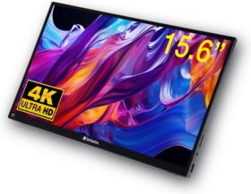 Verbatim Draagbaar aanraakscherm Ultra HD 4K - 15,6” Zwart