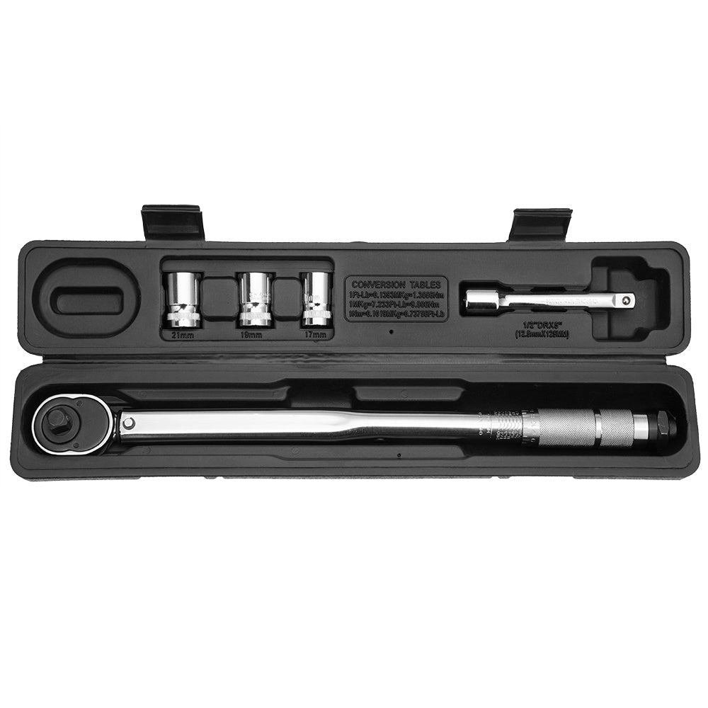 Momentsleutel - 5-delig - 40-210 Nm - Auto