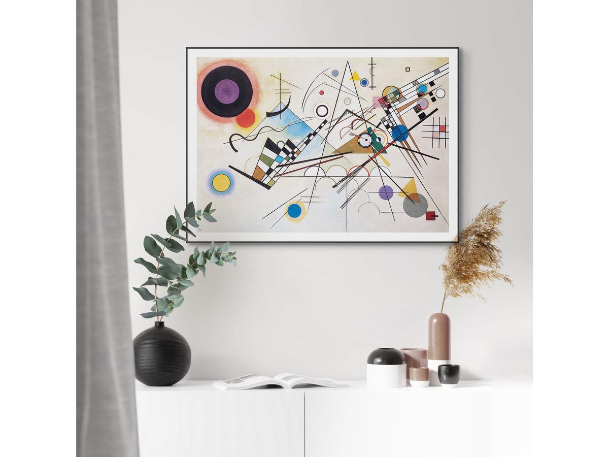 OrangeWallz Kandinsky Composition VIII - MDF-Hout - 50 x 70 cm
