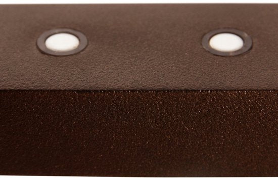 Hanglamp Bande 3995CA cacao - trendy metalen hanglamp 150cm breed met hoogte instelbaar systeem en geïntegreerde LED van Steinhauer