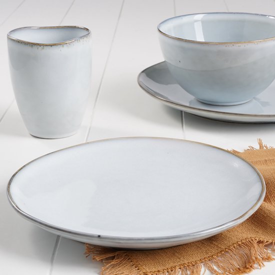 Mica Decorations Tabo Serviesset 4 Persoons - Grijs