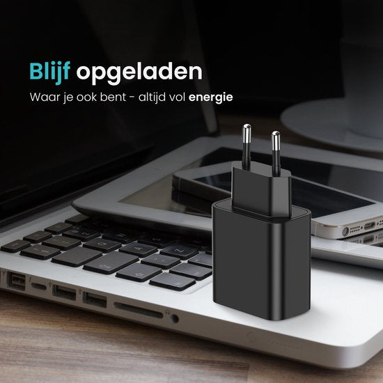 Wurk - Snellader Adapter - Geschikt voor Samsung - 25W Snellader - Quick Charge
