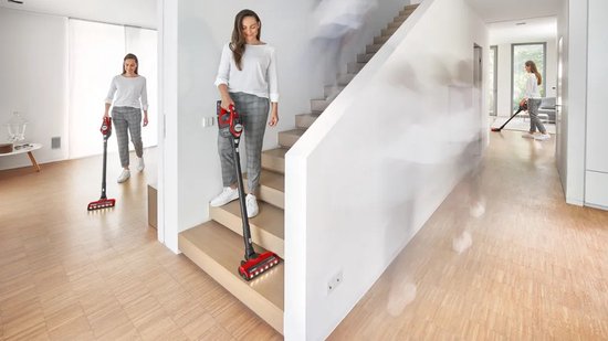 Bosch - Unlimited 8 - ProAnimal - BCS8214ANM - Steelstofzuiger - Zwart/Rood