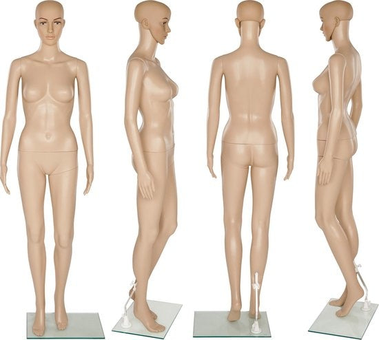 TecTake - etalagepop paspop model "dames"- demonteerbaar - 402663