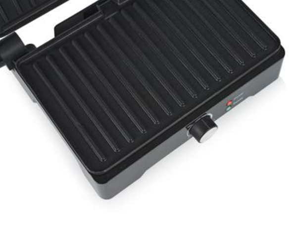Tristar GR-7908KL Contactgrill - 1500 W - 180° Openklapbaar - Antiaanbaklaag - Zwart