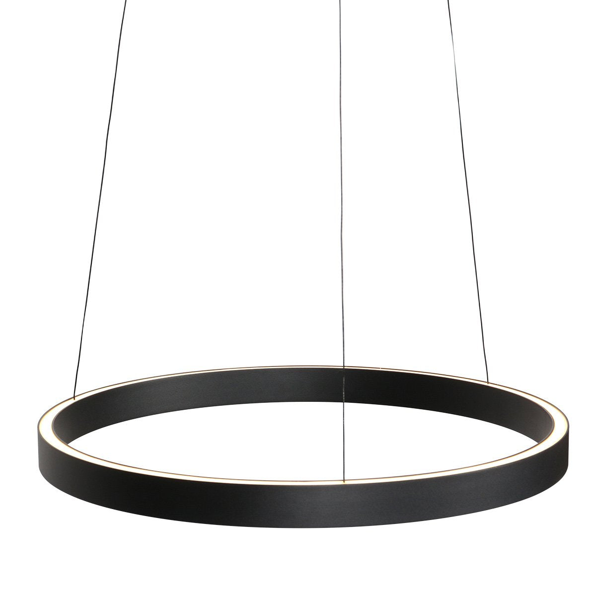 Steinhauer Exclusive - Hanglamp Mykty - Metaal - Ø 60 cm - LED - Zwart